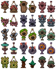 泰拉瑞亚瑟银模组百科喂鸟器物品属性配图