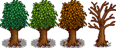 星露谷物语百科树配图