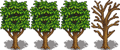 星露谷物语百科树配图