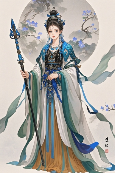 西游记百科毗蓝婆菩萨相关情节配图