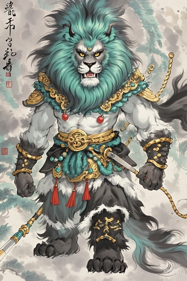 西游记百科狮驼岭篇相关角色配图