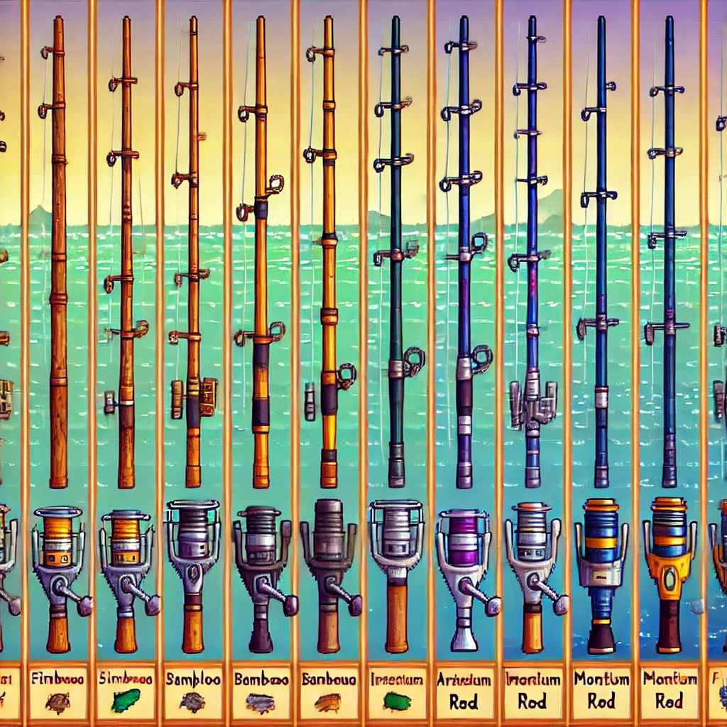 星露谷物语百科提升钓鱼成功率的秘密：掌握《星露谷物语》钓鱼竿技巧配图