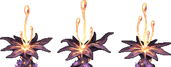 泰拉瑞亚灾厄模组百科植物熔岩百合配图