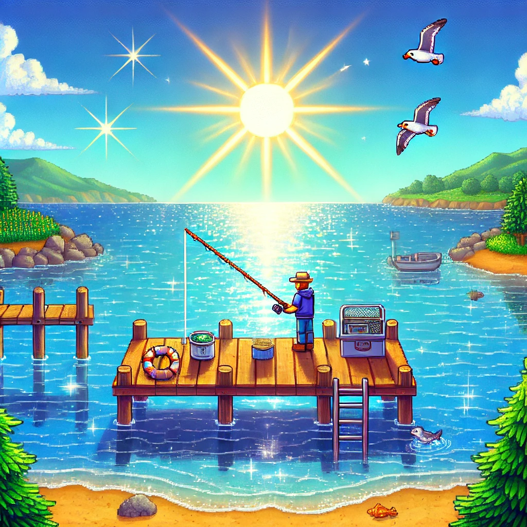 星露谷物语百科《星露谷物语》夏季钓鱼攻略：最佳地点与技巧揭秘配图