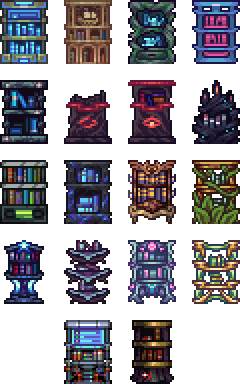 泰拉瑞亚灾厄模组百科书架获得方式配图