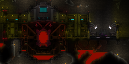 泰拉瑞亚灾厄模组百科嘉登实验室洞穴实验室配图