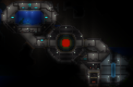 泰拉瑞亚灾厄模组百科嘉登实验室沉沦之海实验室配图