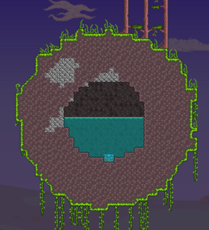 泰拉瑞亚灾厄模组百科小行星丛林星配图 泰拉瑞亚灾厄模组百科小行星丛林星配图