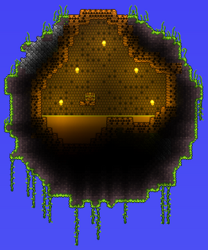 泰拉瑞亚灾厄模组百科小行星蜂巢星配图 泰拉瑞亚灾厄模组百科小行星蜂巢星配图