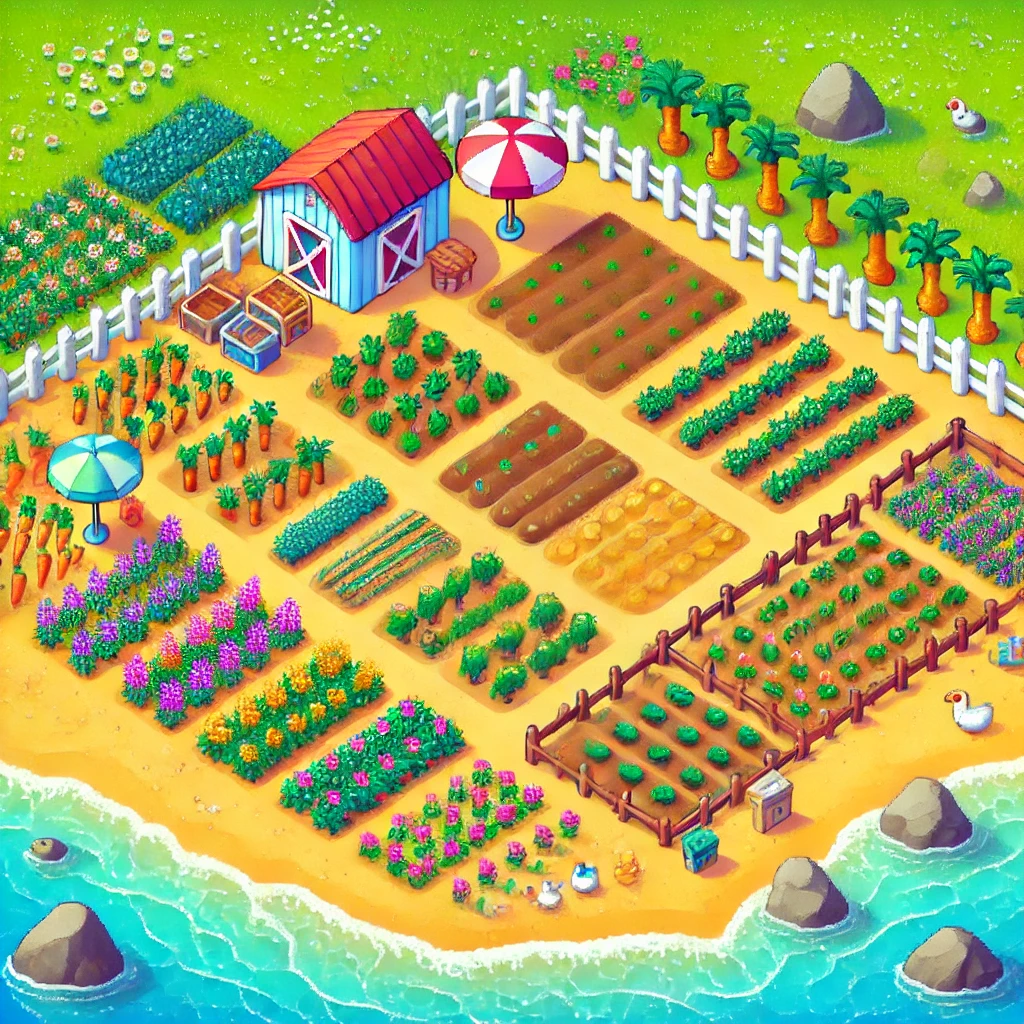 星露谷物语百科《星露谷物语》海滩农场全攻略：新手必备种植、钓鱼、畜牧技巧配图