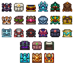 泰拉瑞亚瑟银模组百科宝箱配图