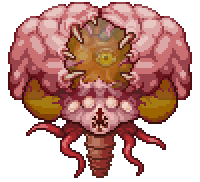 泰拉瑞亚法狗模组百科克苏鲁之脑（永恒模式）Boss属性配图