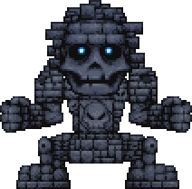 泰拉瑞亚法狗模组百科石巨人（永恒模式）Boss属性配图