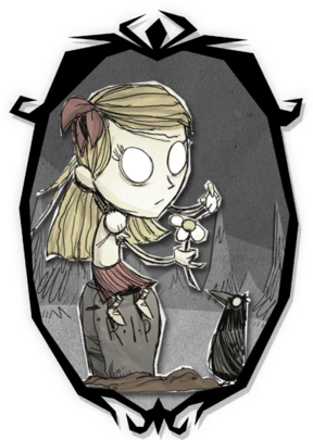 饥荒联机版百科温蒂角色属性配图