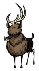 饥荒联机版百科无眼鹿生物属性配图