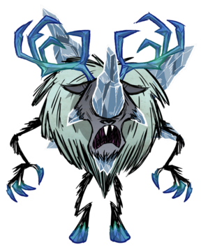 饥荒联机版百科晶体独眼巨鹿生物属性配图