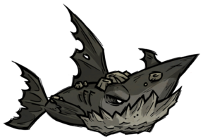 饥荒联机版百科岩石大白鲨生物属性配图