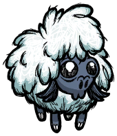 饥荒联机版百科小钢羊皮肤配图