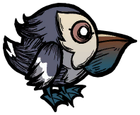 饥荒联机版百科小火鸡皮肤配图