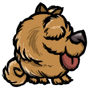 饥荒联机版百科小座狼皮肤配图