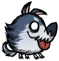 饥荒联机版百科小座狼皮肤配图