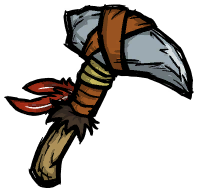 饥荒联机版百科鹤嘴锄物品皮肤配图