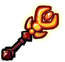 饥荒联机版百科火魔杖物品皮肤配图