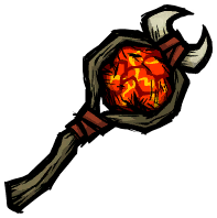 饥荒联机版百科火魔杖物品皮肤配图