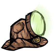 饥荒联机版百科矿工帽物品皮肤配图