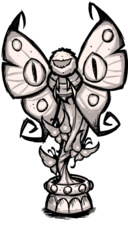 饥荒联机版百科月蛾雕塑物品属性配图