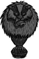 饥荒联机版百科熊獾雕塑物品属性配图