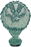 饥荒联机版百科熊獾雕塑物品属性配图