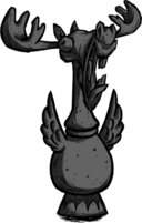 饥荒联机版百科麋鹿鹅雕塑物品属性配图