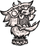 饥荒联机版百科附身座狼雕塑物品属性配图