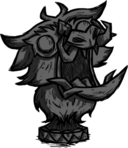 饥荒联机版百科附身座狼雕塑物品属性配图