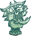 饥荒联机版百科附身座狼雕塑物品属性配图