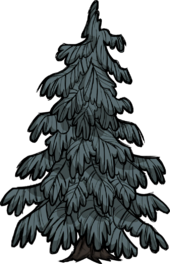 饥荒联机版百科臃肿常青树物品属性配图