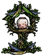 饥荒联机版百科姐妹骨灰罐物品皮肤配图