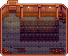 星露谷物语百科木桶画廊配图 星露谷物语百科木桶画廊配图