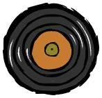 饥荒联机版百科唱片物品皮肤配图