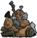 饥荒联机版百科垃圾堆物品属性配图