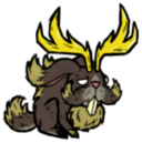 饥荒联机版百科和善兔王生物属性配图