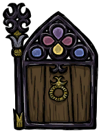 饥荒联机版百科木门物品皮肤配图