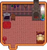 星露谷物语百科农舍室内配图