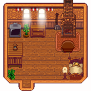 星露谷物语百科农舍室内配图