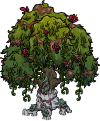 饥荒联机版百科疙瘩树植物属性配图