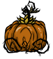 饥荒联机版百科南瓜植株植物属性配图