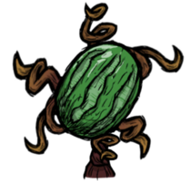 饥荒联机版百科西瓜植株植物属性配图