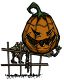 饥荒联机版百科友善的稻草人面部表情配图