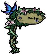 饥荒联机版百科指路木牌建筑皮肤配图